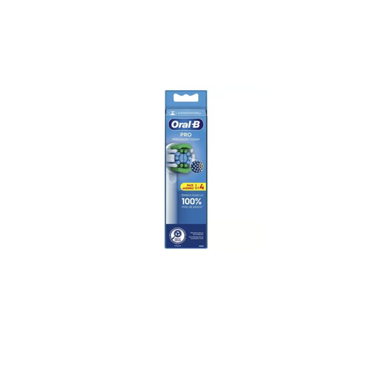 Oral B Pro Precision Clean Hygiene Brush Heads - 4 Units