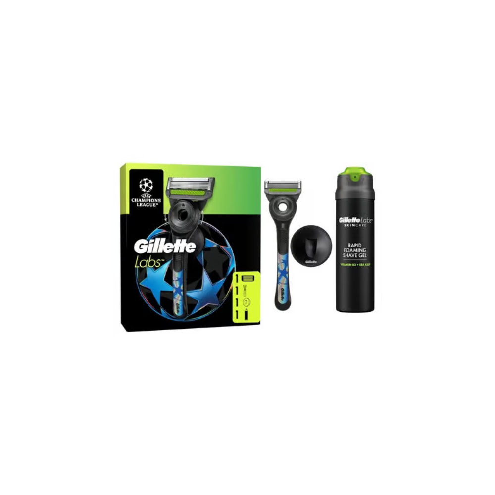 Gillette Labs Gift Set Razor with 1 Blade and Shower Pendant