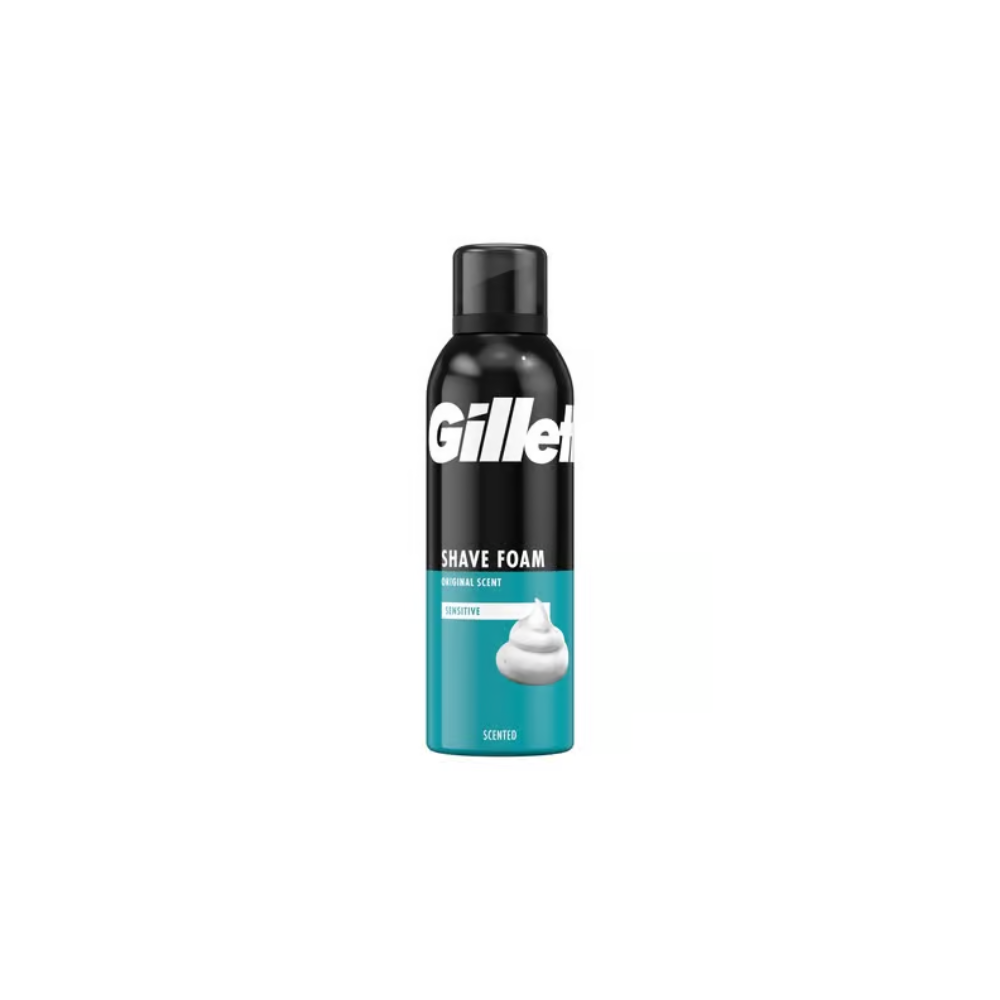Gillette Shaving Foam For Sensitive Skin 200ml