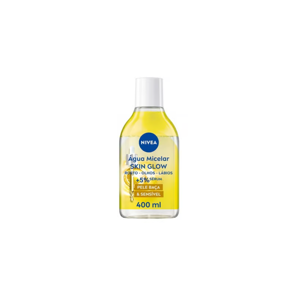 Nivea Skin Glow Micellar Water 400ml Gentle Cleansing For Sensitive Skin