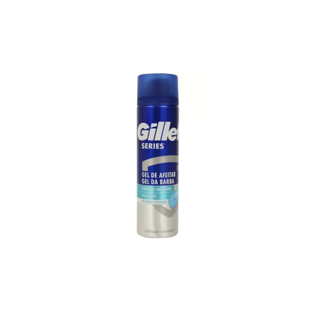 Gillette Series Refreshing Eucalyptus Sensitive Shaving Gel 200